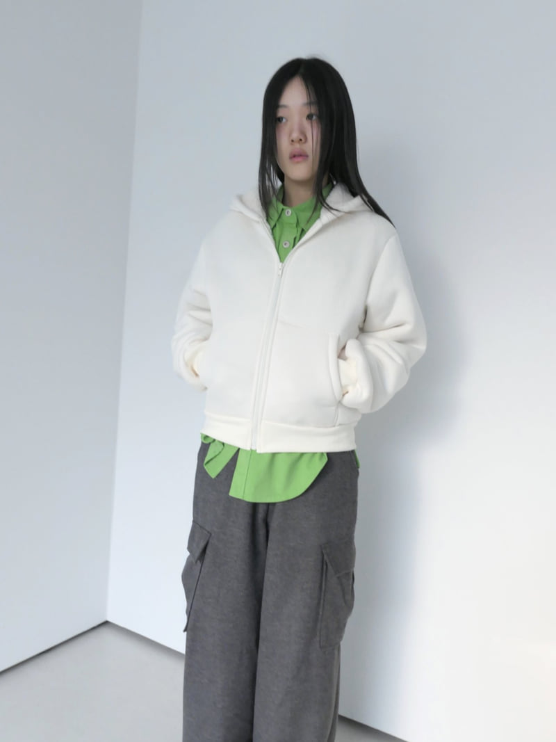 Enten - Korean Women Fashion - #romanticstyle - Mongle Jacket - 2