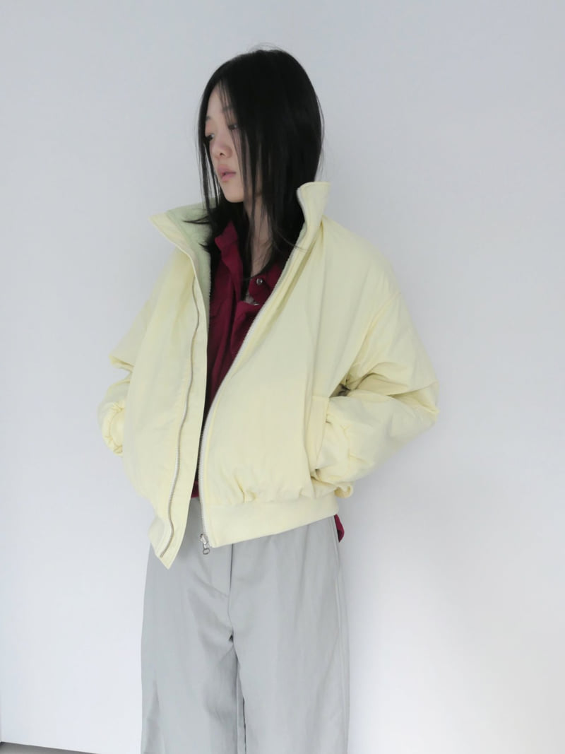 Enten - Korean Women Fashion - #romanticstyle - Hockey Reversible Jacket