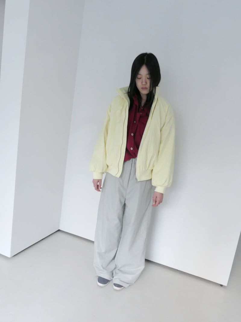 Enten - Korean Women Fashion - #shopsmall - Hockey Reversible Jacket - 2