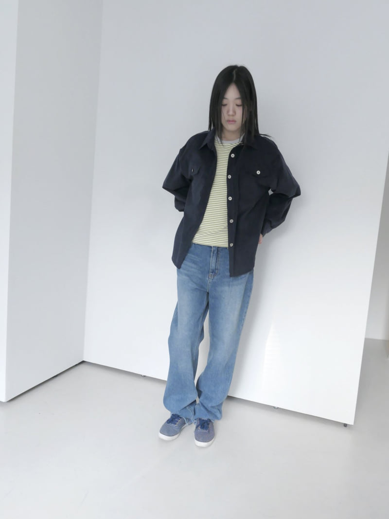 Enten - Korean Women Fashion - #thelittlethings - Corduroy Shirt - 8