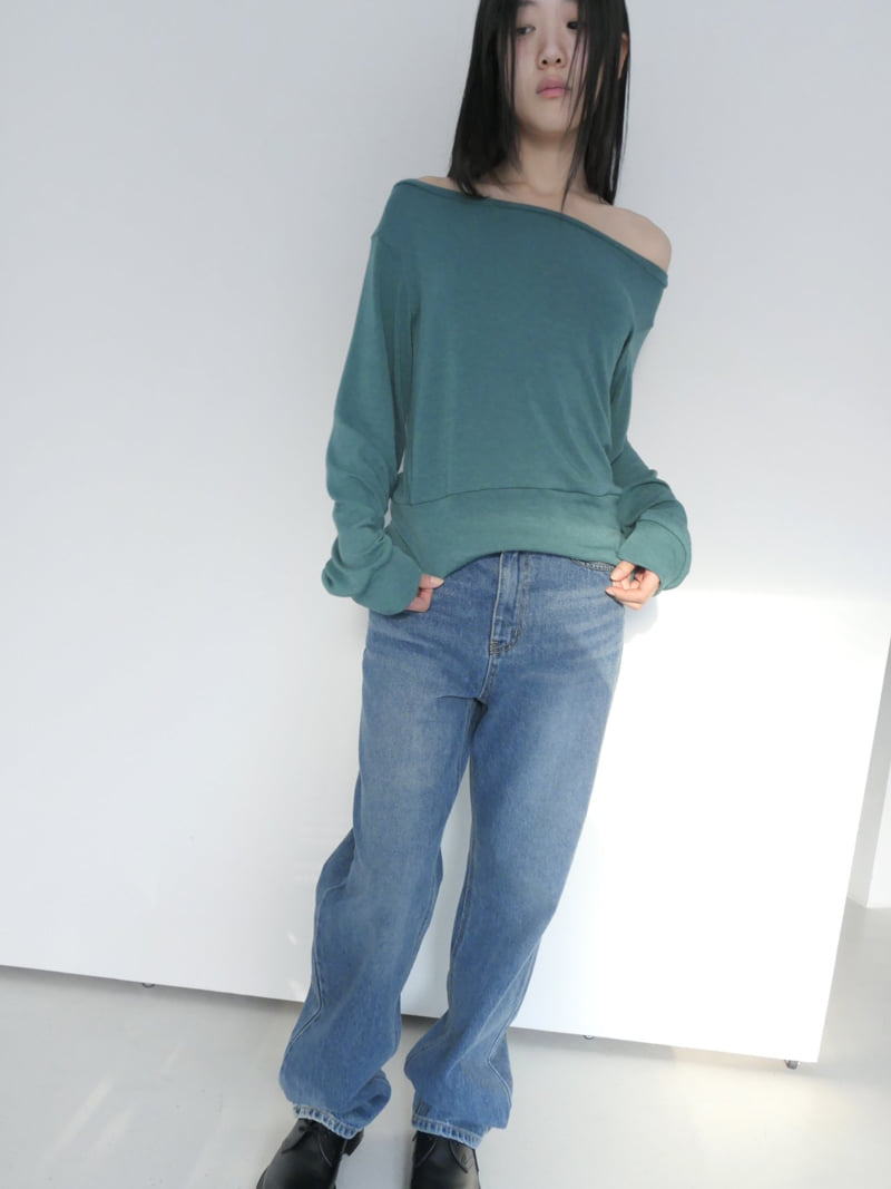 Enten - Korean Women Fashion - #womensfashion - Renew Asymmetrical Tee - 2