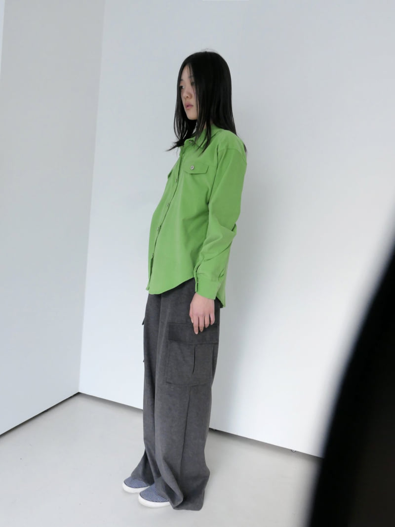 Enten - Korean Women Fashion - #womensfashion - Pocket Calming Pants - 2