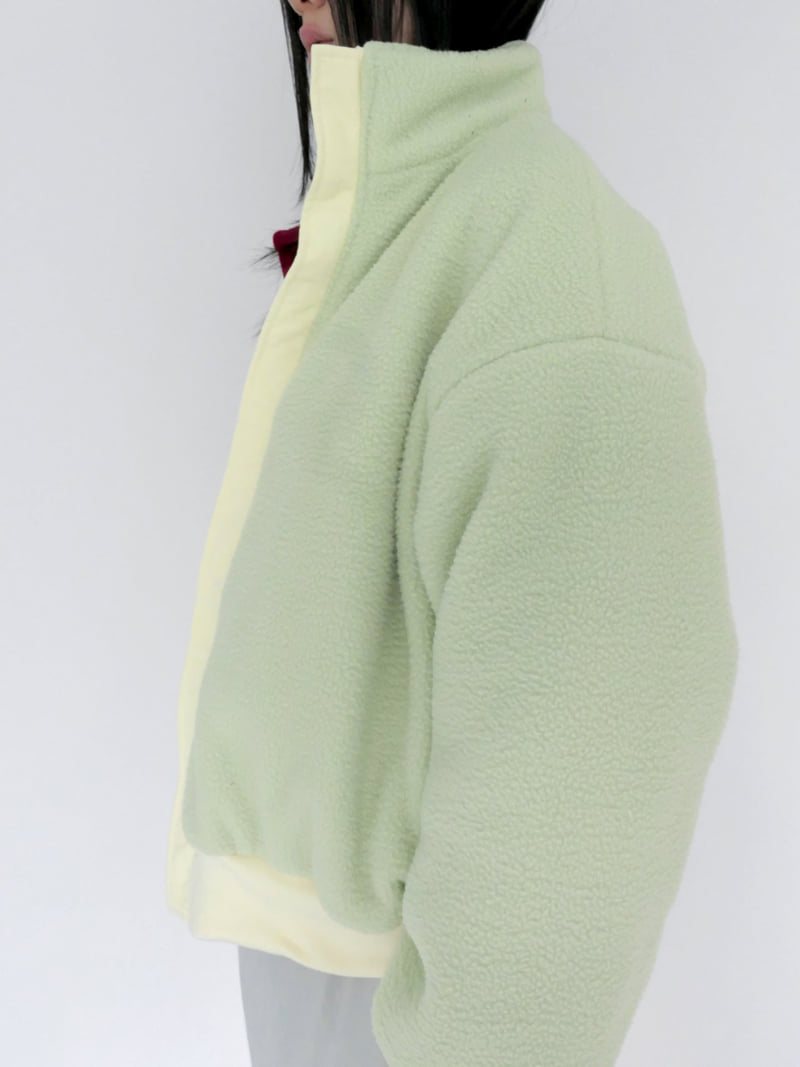 Enten - Korean Women Fashion - #womensfashion - Hockey Reversible Jacket - 8