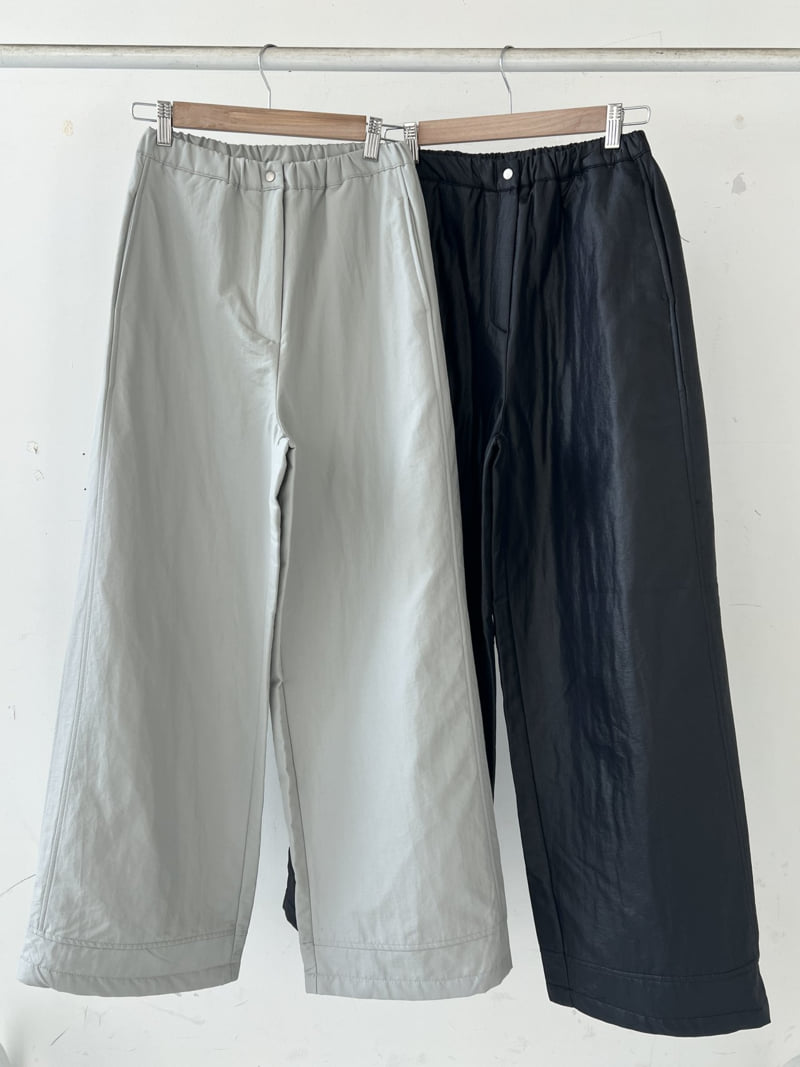 Enten - Korean Women Fashion - #womensfashion - Padded Pants - 9