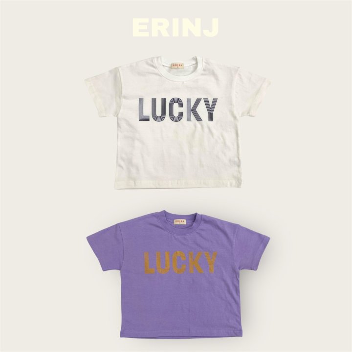Erin J - Korean Children Fashion - #Kfashion4kids - Lucky Short Sleeve Tee