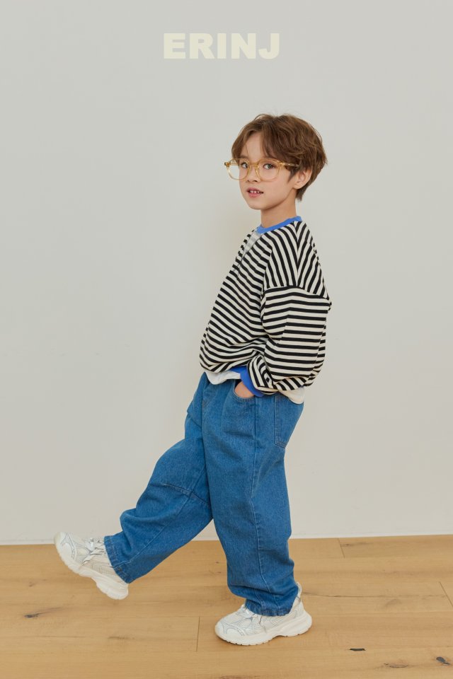 Erin J - Korean Children Fashion - #Kfashion4kids - Balloon Denim Pants