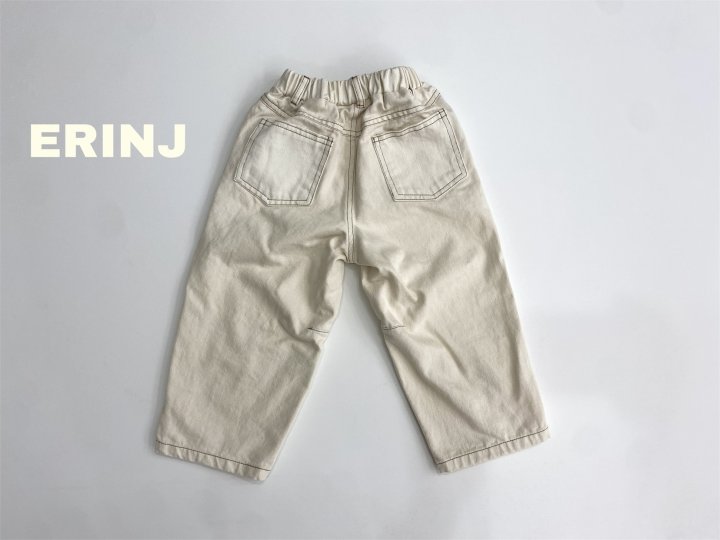 Erin J - Korean Children Fashion - #childofig - Balloon Denim Pants - 7