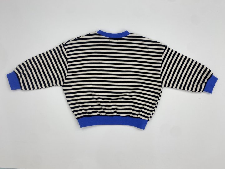 Erin J - Korean Children Fashion - #childofig - Color Stripe Sweatshirt - 6