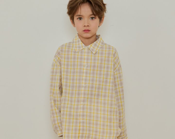 Erin J - Korean Children Fashion - #childrensboutique - Check Shirt
