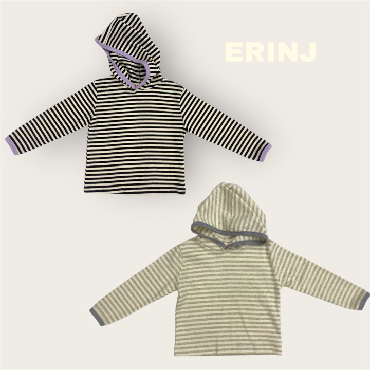 Erin J - Korean Children Fashion - #designkidswear - Stripe Hoodie - 3