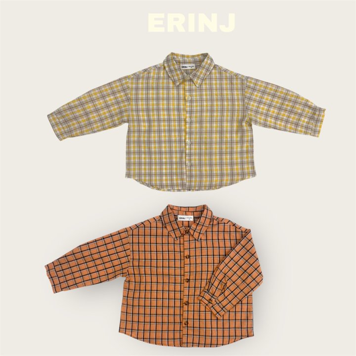 Erin J - Korean Children Fashion - #discoveringself - Check Shirt - 3
