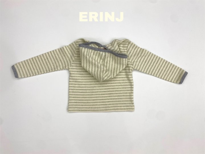 Erin J - Korean Children Fashion - #kidsshorts - Stripe Hoodie - 6