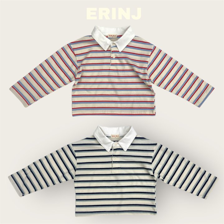 Erin J - Korean Children Fashion - #kidzfashiontrend - Clover Collar Tee - 3