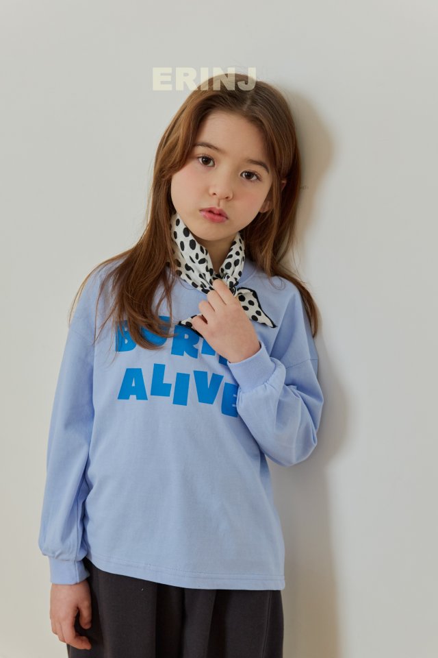 Erin J - Korean Children Fashion - #kidzfashiontrend - Lettering Tee - 11