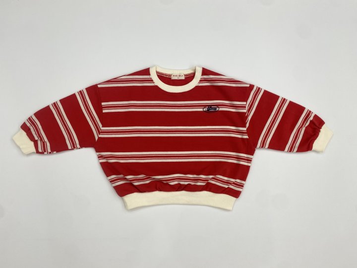 Erin J - Korean Children Fashion - #kidzfashiontrend - Base Stripe Sweatshirt - 3
