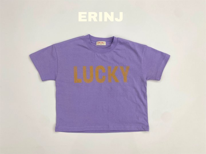 Erin J - Korean Children Fashion - #magicofchildhood - Lucky Short Sleeve Tee - 4