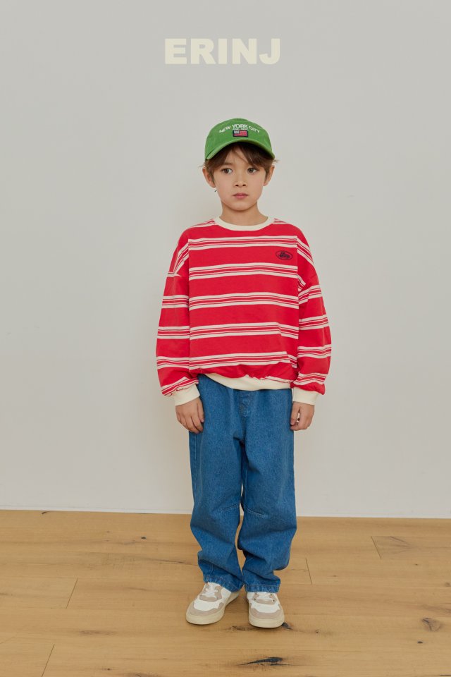 Erin J - Korean Children Fashion - #minifashionista - Base Stripe Sweatshirt - 7