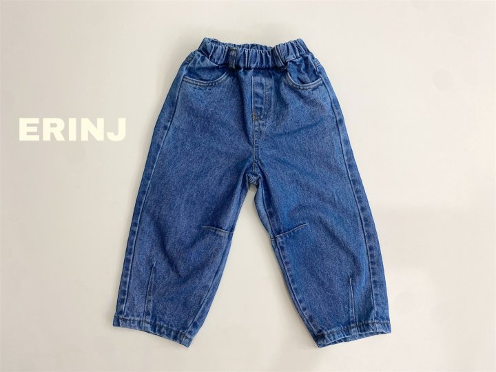 Erin J - Korean Children Fashion - #magicofchildhood - Balloon Denim Pants - 4