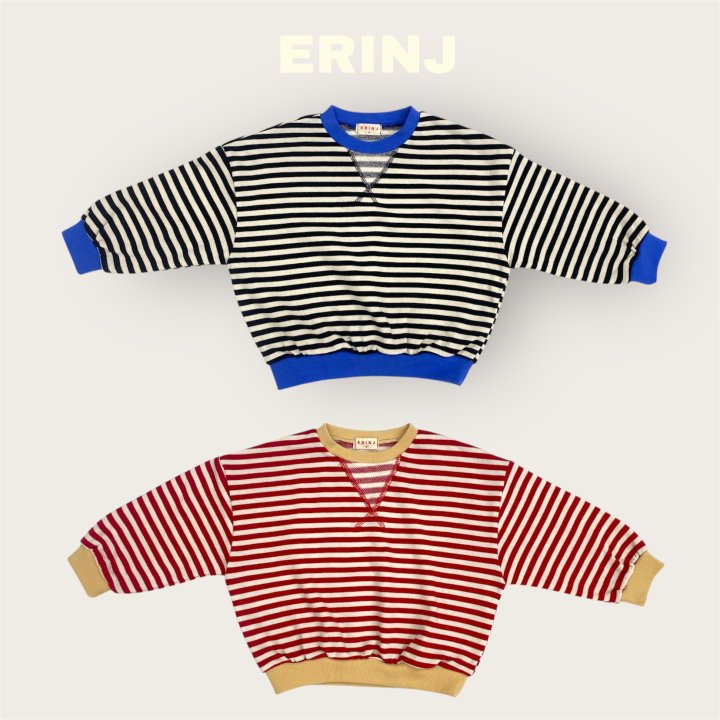 Erin J - Korean Children Fashion - #minifashionista - Color Stripe Sweatshirt - 3