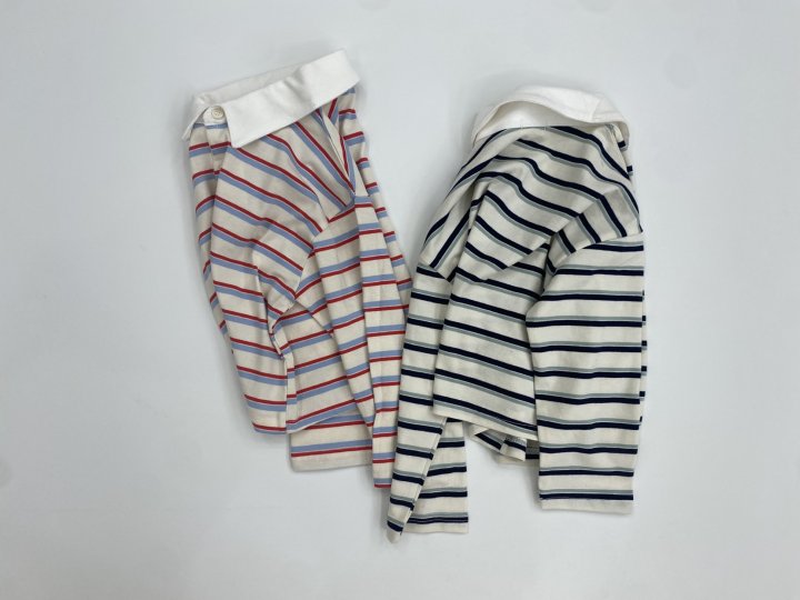 Erin J - Korean Children Fashion - #prettylittlegirls - Clover Collar Tee - 8