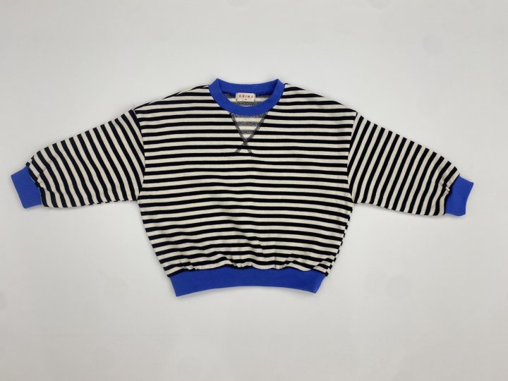 Erin J - Korean Children Fashion - #minifashionista - Color Stripe Sweatshirt - 4