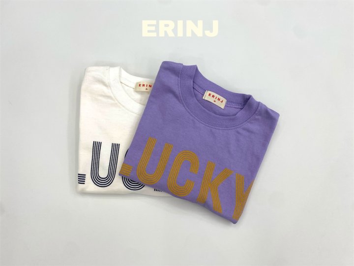Erin J - Korean Children Fashion - #toddlerclothing - Lucky Short Sleeve Tee - 7