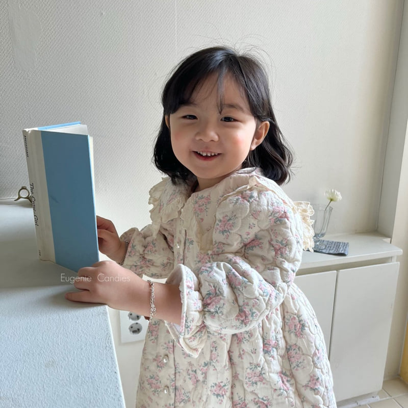 Eugenie Candies - Korean Children Fashion - #fashionkids - Luri Quilting One-piece - 3