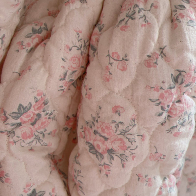 Eugenie Candies - Korean Children Fashion - #todddlerfashion - Luri Quilting One-piece - 12