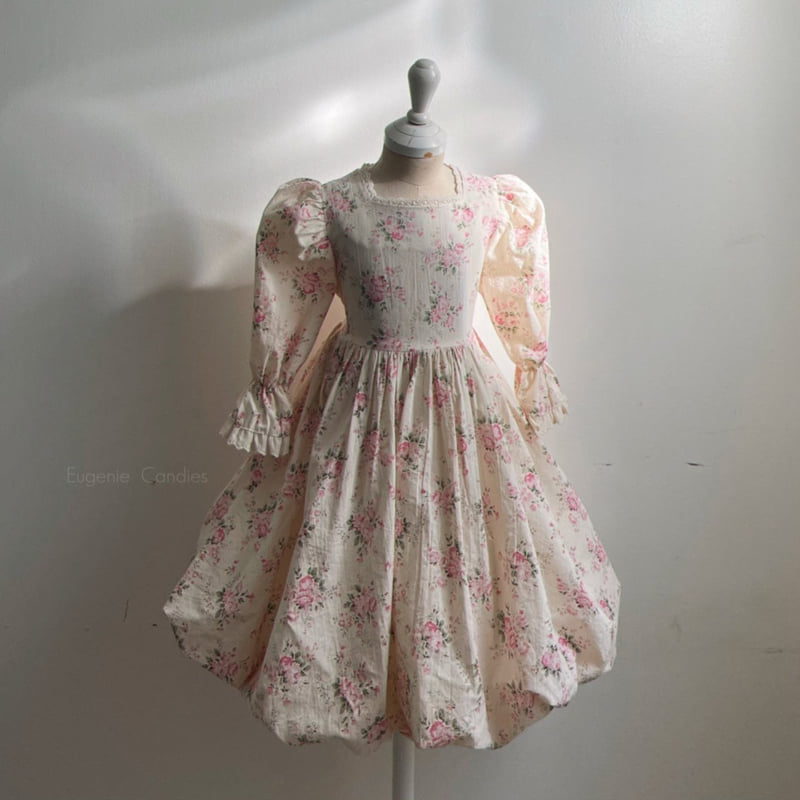 Eugenie Candies - Korean Children Fashion - #todddlerfashion - May Rose One-piece - 10