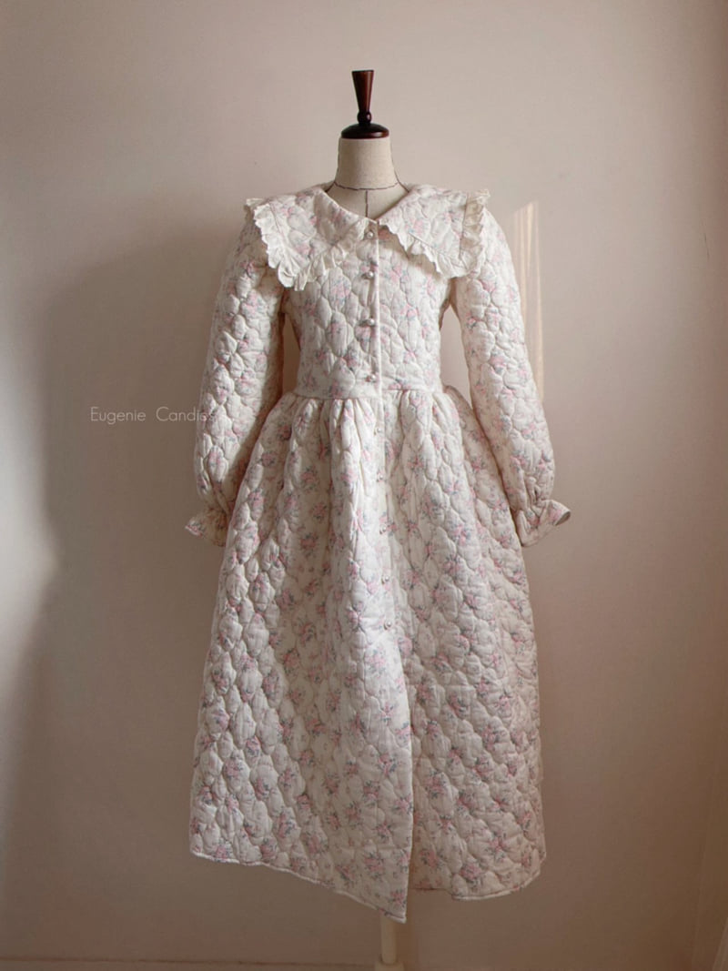 Eugenie Candies - Korean Women Fashion - #momslook - Luri Quilting One-piece (Adult) - 10