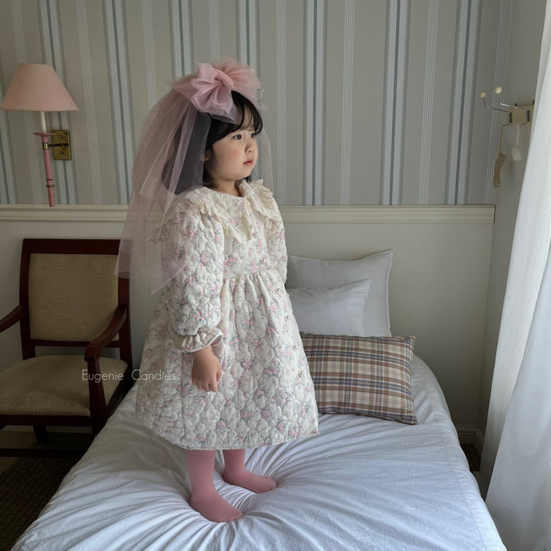 Eugenie Candies - Korean Women Fashion - #vintagekidsstyle - Luri Quilting One-piece (Adult)