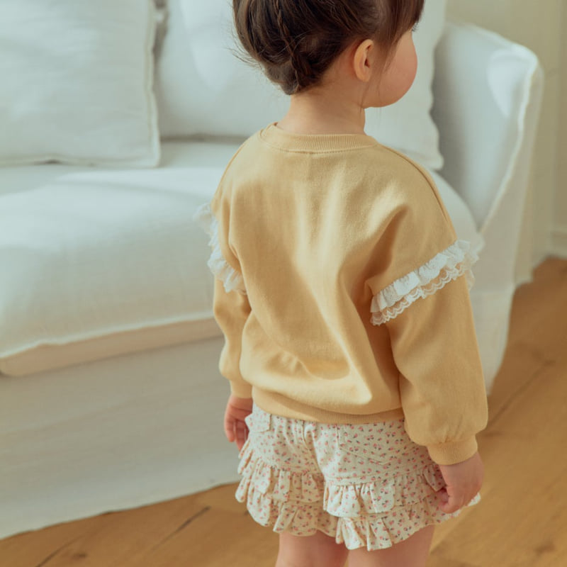 Puppy Lace Sweatshirt Tee by Firstblue for Child - view 10