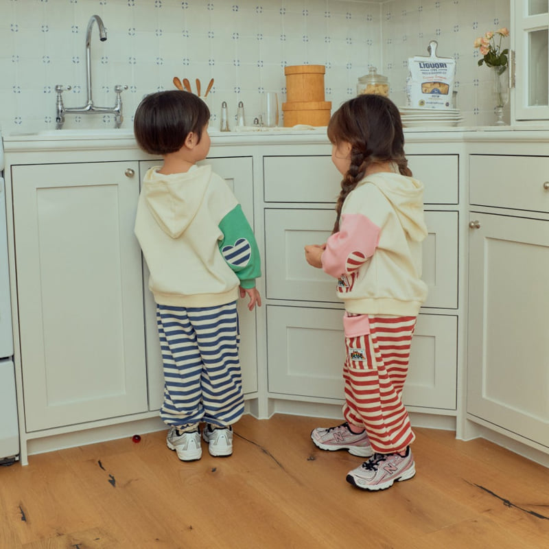 Firstblue - Korean Children Fashion - #childrensboutique - Palette Hoodie Tee - 7