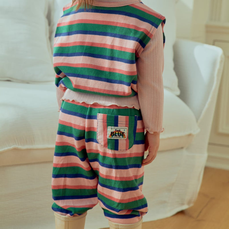 Collar Stripe Pants by Firstblue for Child - view 4