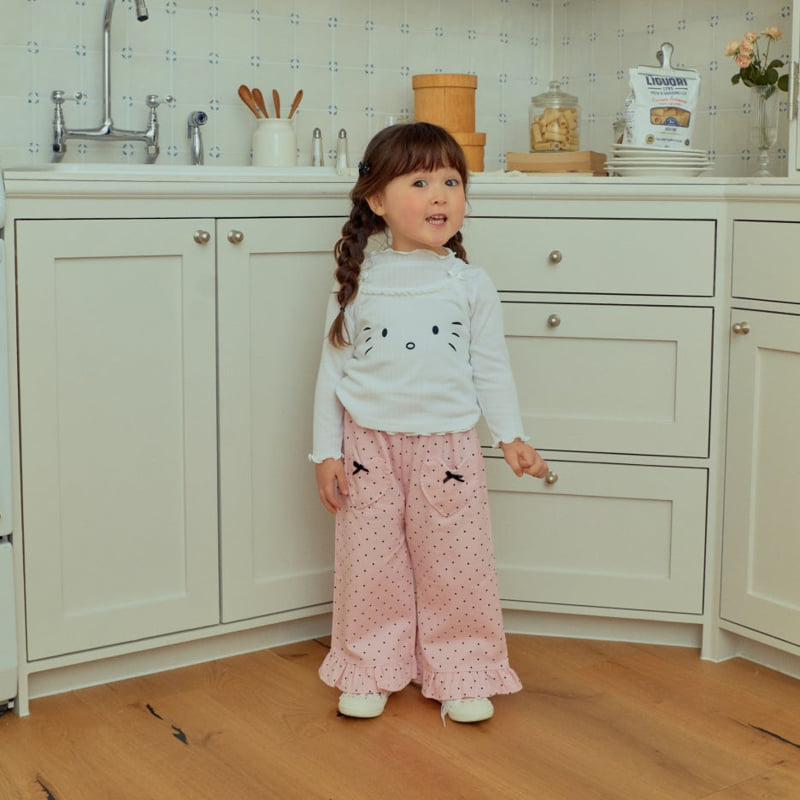 Firstblue - Korean Children Fashion - #discoveringself - Small Dot Heart Pants