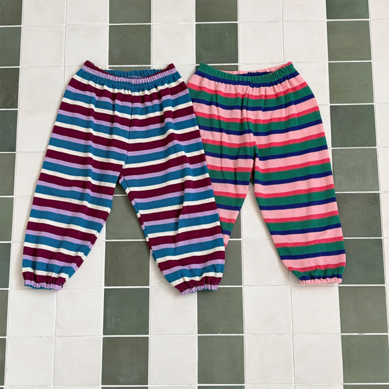 Collar Stripe Pants by Firstblue for Child - view 7
