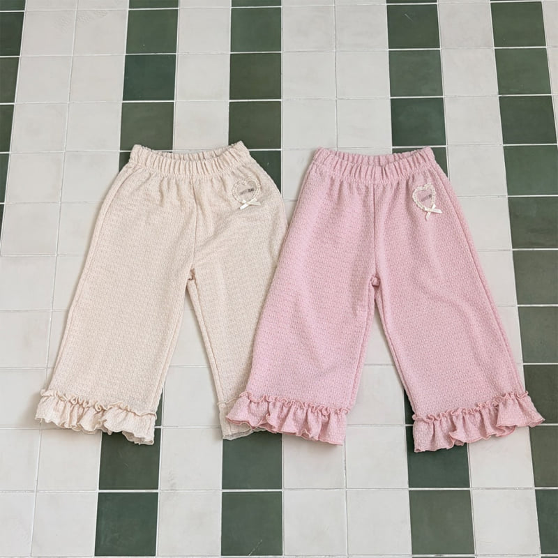 Firstblue - Korean Children Fashion - #kidsstore - Frill Pants - 7