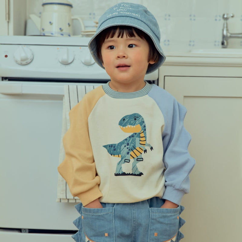 Dino Horn Sweatshirt Tee by Firstblue for Child - view 1
