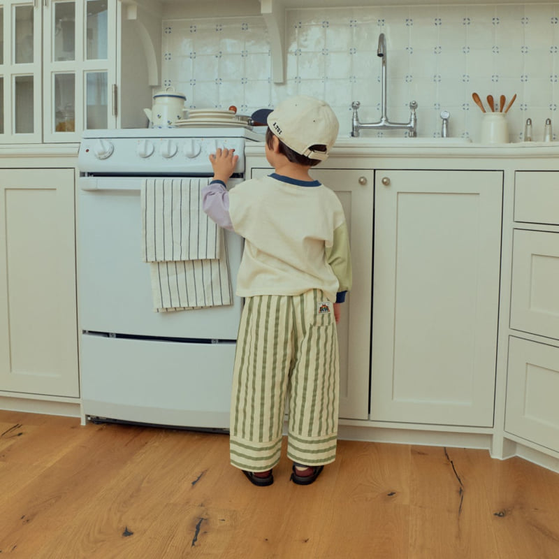Firstblue - Korean Children Fashion - #kidzfashiontrend - Stripe Pants - 6