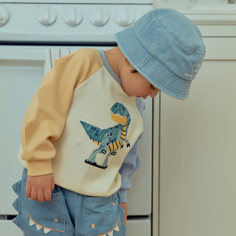 Dino Horn Sweatshirt Tee by Firstblue for Child - view 3