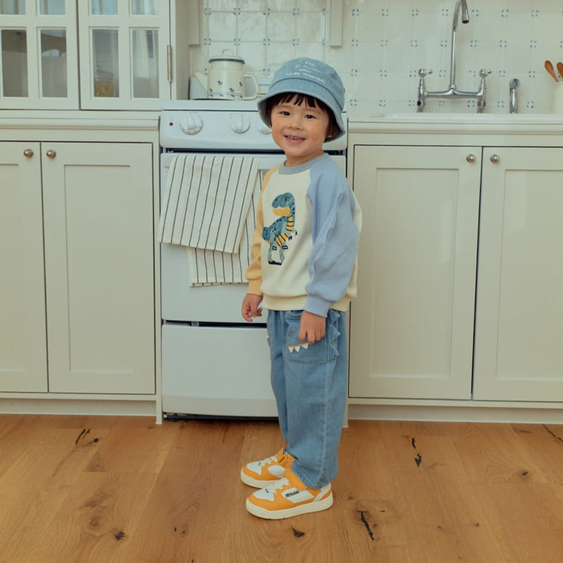 Dino Horn Sweatshirt Tee by Firstblue for Child - view 5
