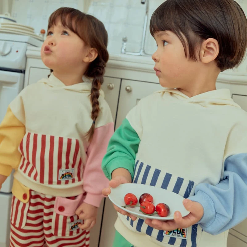Firstblue - Korean Children Fashion - #minifashionista - Palette Hoodie Tee