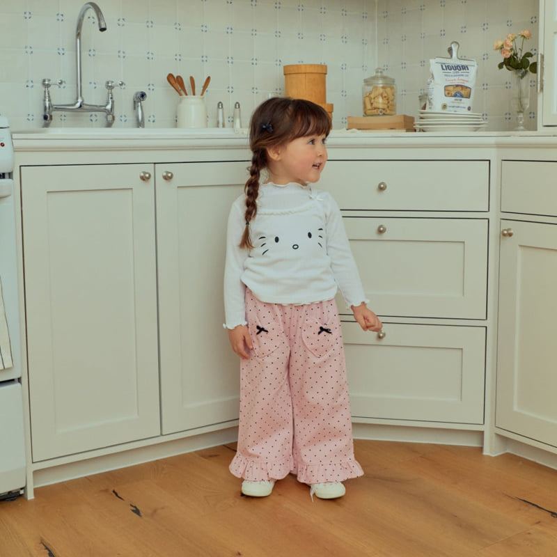 Firstblue - Korean Children Fashion - #minifashionista - Cats Layered Tee - 4