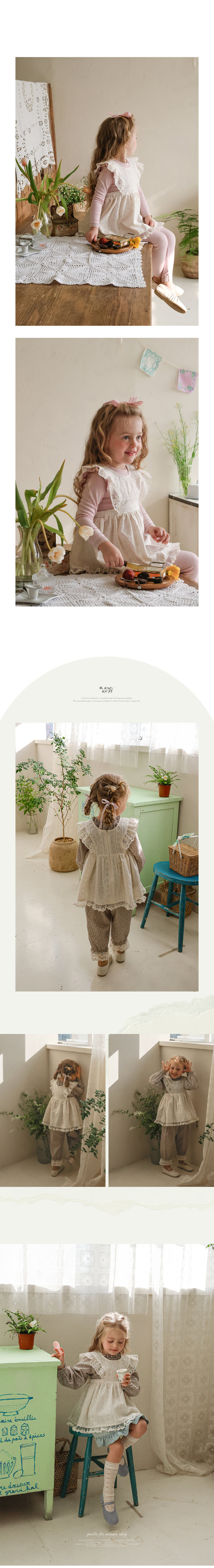 Flo - Korean Children Fashion - #Kfashion4kids - Susan Apron - 3