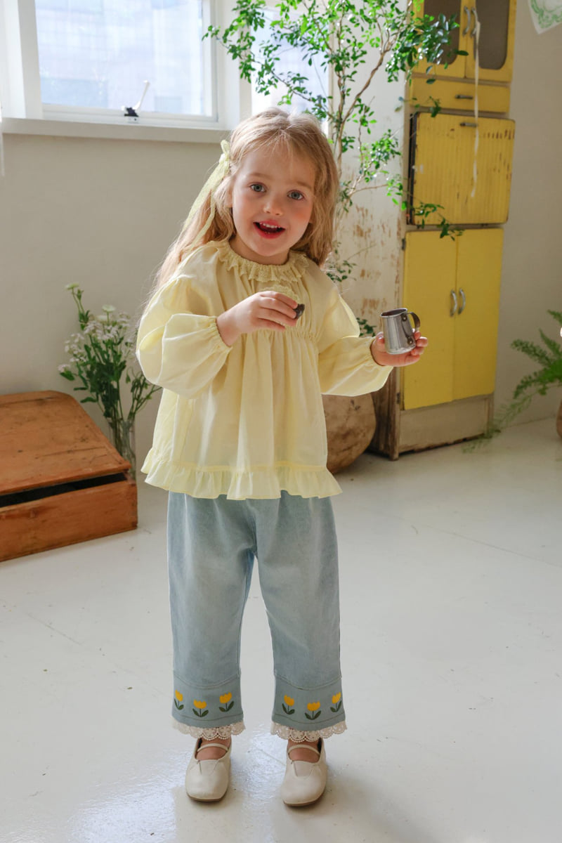Flo - Korean Children Fashion - #childofig - Shuka Blouse - 6