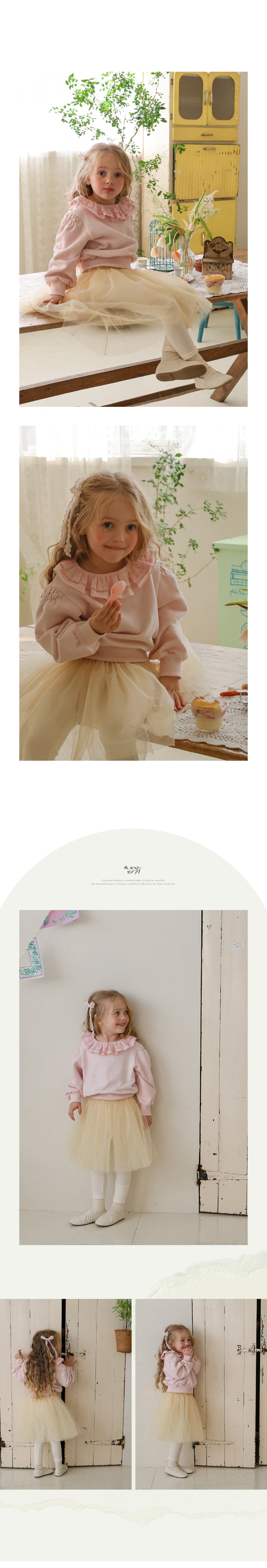 Flo - Korean Children Fashion - #childrensboutique - Ruffle Sweatshirt - 2