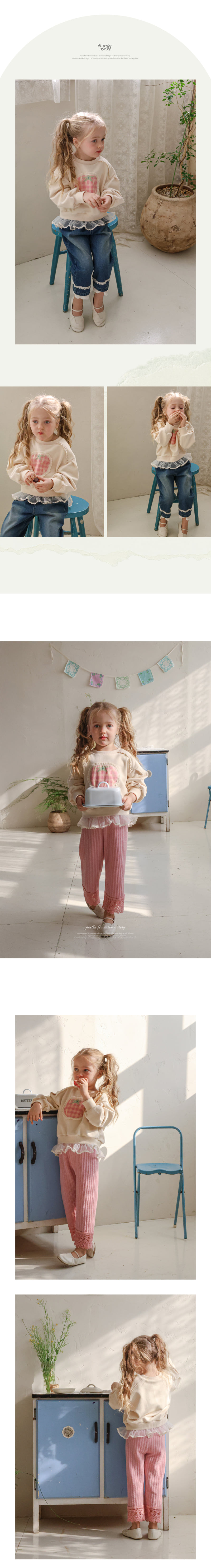 Flo - Korean Children Fashion - #designkidswear - Tomato Sweatshirt - 3