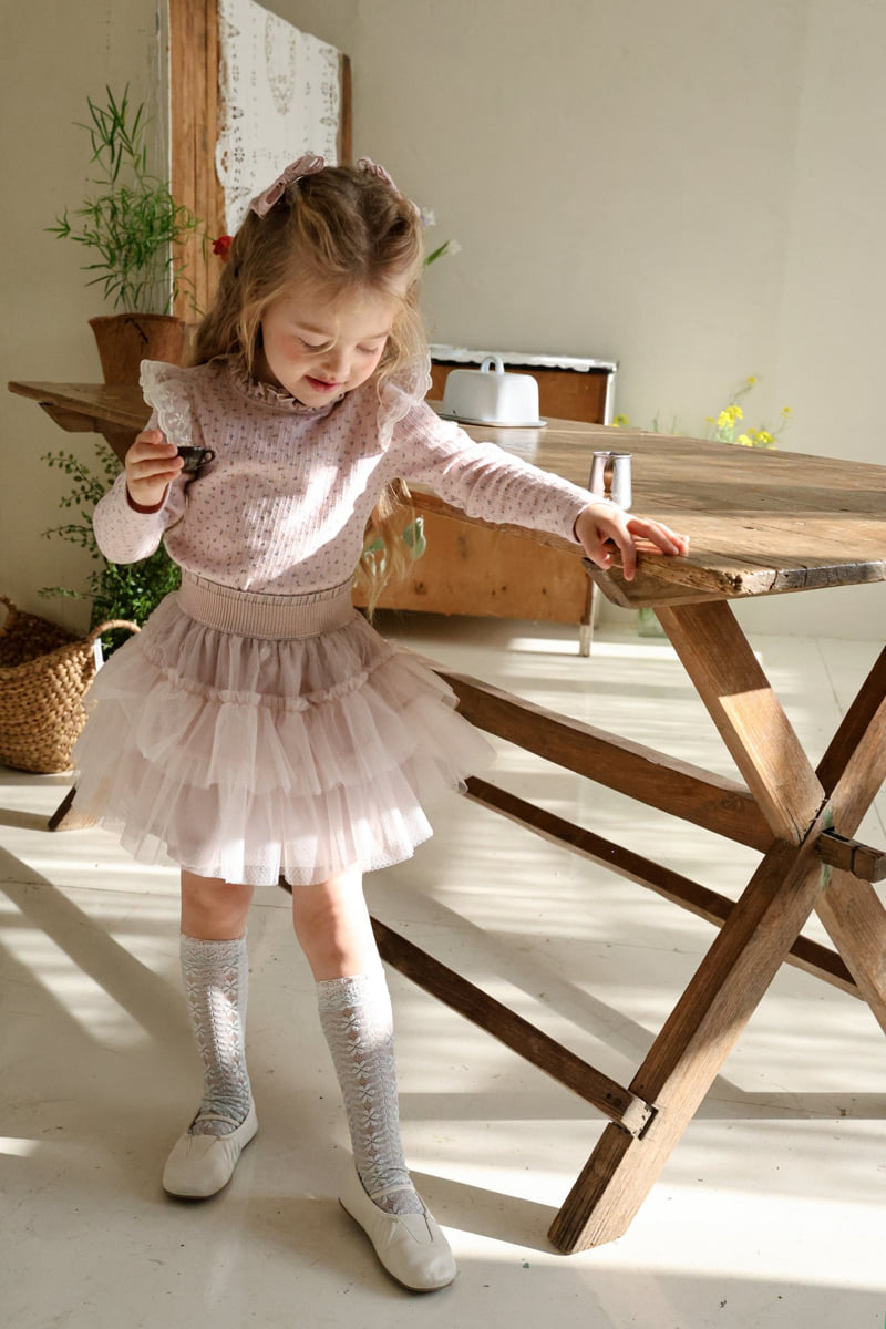 Flo - Korean Children Fashion - #designkidswear - Cecil Mesh Skirt - 6