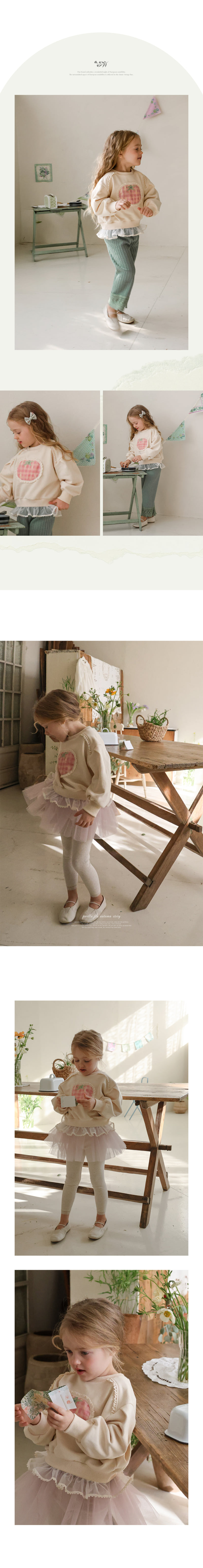 Flo - Korean Children Fashion - #designkidswear - Tomato Sweatshirt - 4