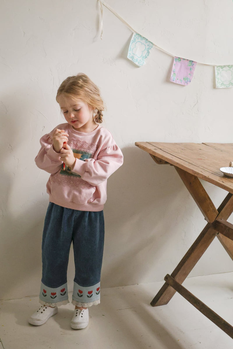 Flo - Korean Children Fashion - #discoveringself - Tulip Denim Pants - 10